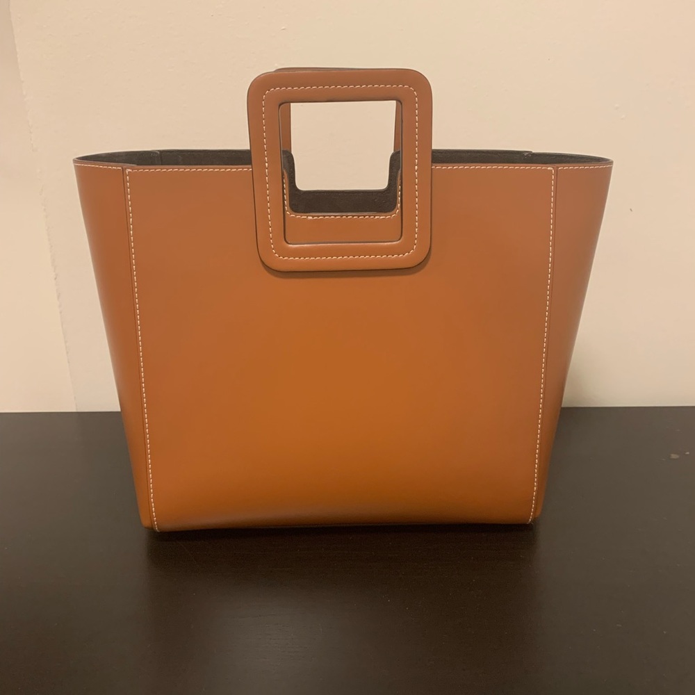 STAUD Shirley Bag in Saddle